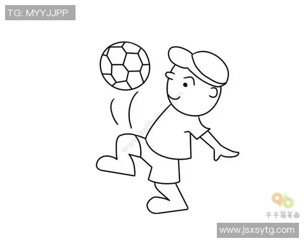 足球明星简笔画合集展示让你轻松绘制心仪球星的魅力瞬间